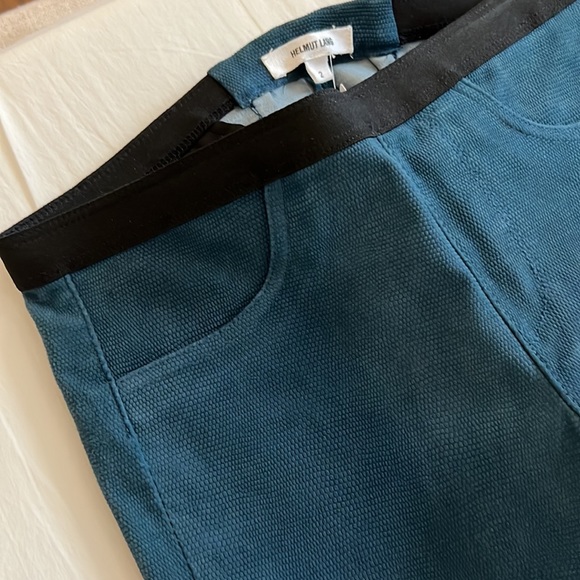 Helmut Lang embossed leather leggings - Picture 3 of 4